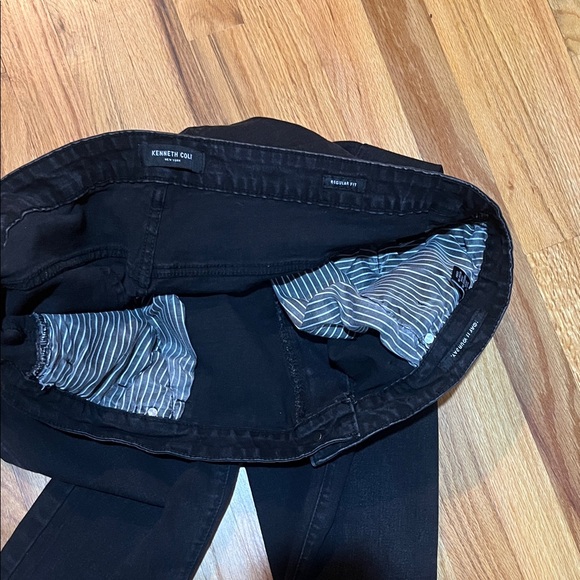 Kenneth Cole Black Straight Men Jeans - Picture 4 of 12